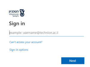 Technion Sign Technion Zoom User Guide - Division of Computing and Information Systems